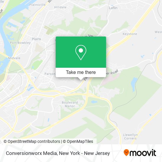 Mapa de Conversionworx Media