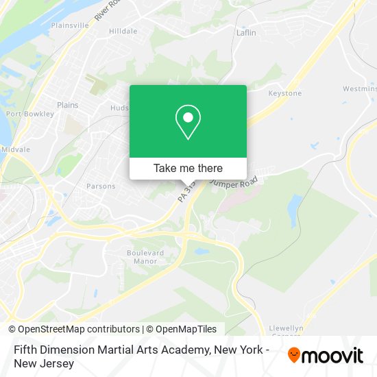 Fifth Dimension Martial Arts Academy map
