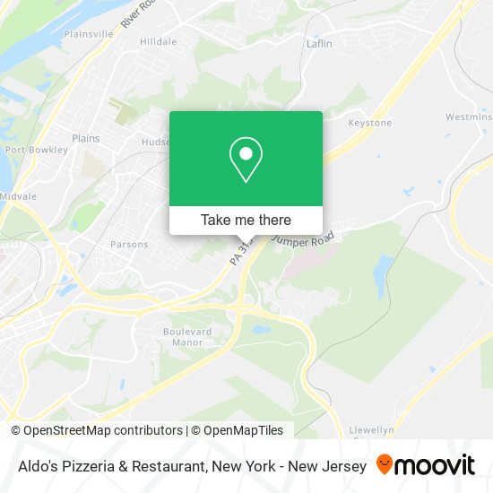 Aldo's Pizzeria & Restaurant map