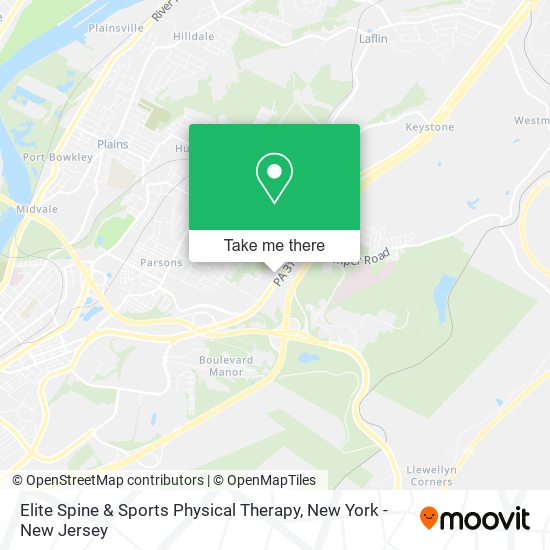 Elite Spine & Sports Physical Therapy map