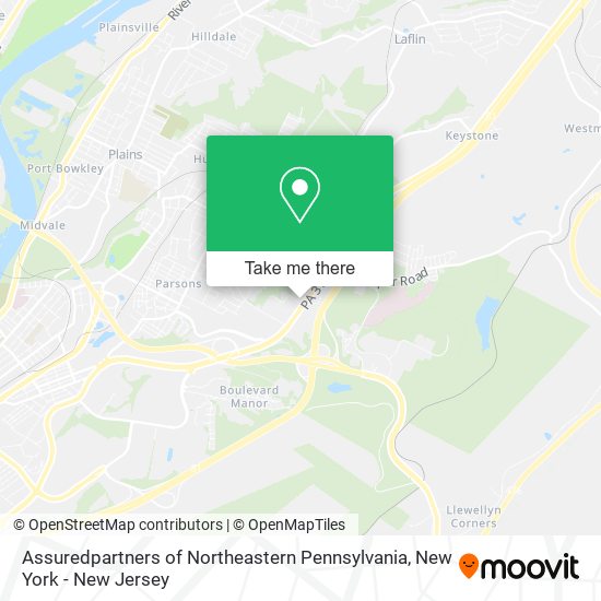 Mapa de Assuredpartners of Northeastern Pennsylvania