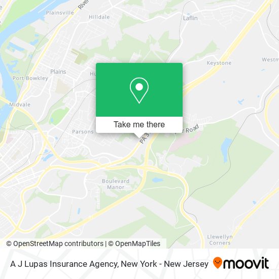 A J Lupas Insurance Agency map