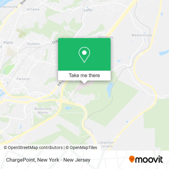 ChargePoint map