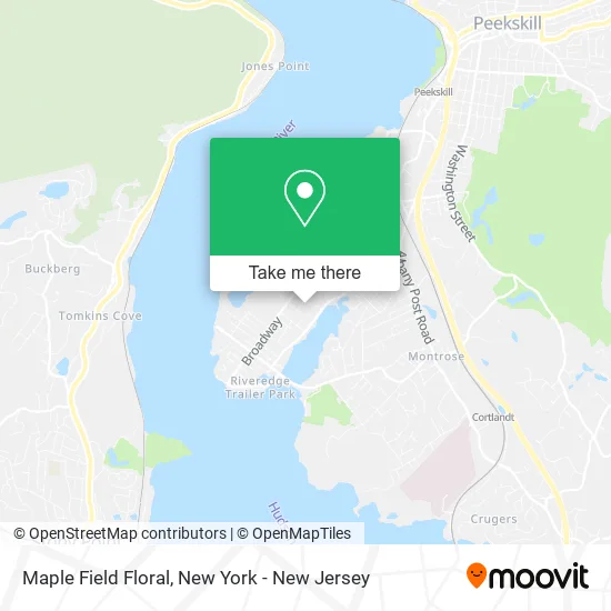 Maple Field Floral map