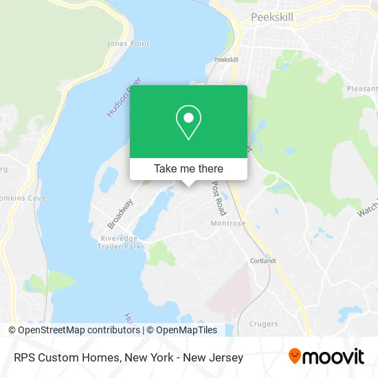 RPS Custom Homes map