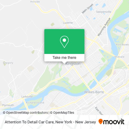 Attention To Detail Car Care map