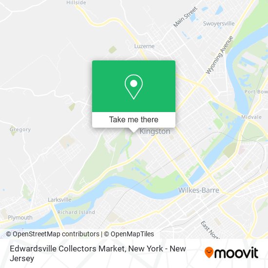 Mapa de Edwardsville Collectors Market