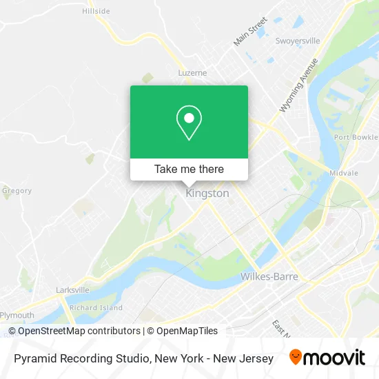 Pyramid Recording Studio map