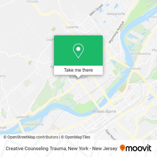 Creative Counseling Trauma map