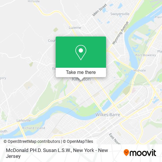 McDonald PH.D. Susan L.S.W. map