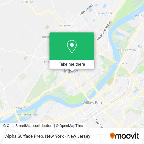 Mapa de Alpha Surface Prep
