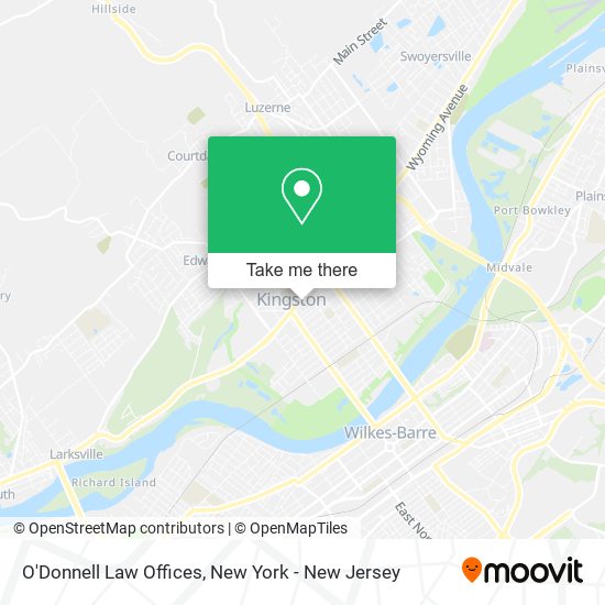 O'Donnell Law Offices map