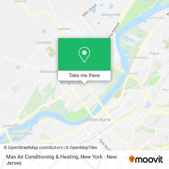 Max Air Conditioning & Heating map