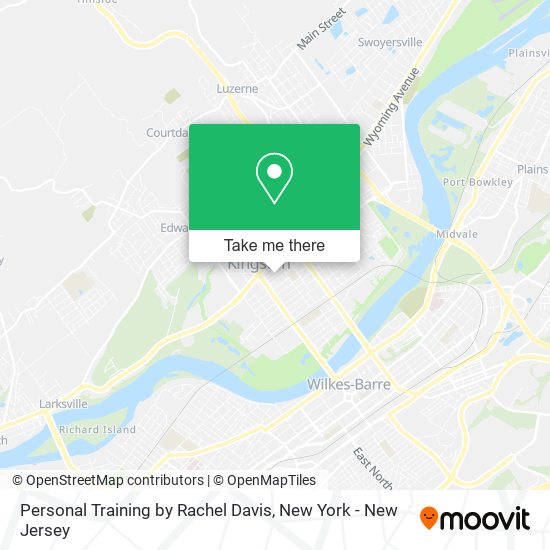 Mapa de Personal Training by Rachel Davis