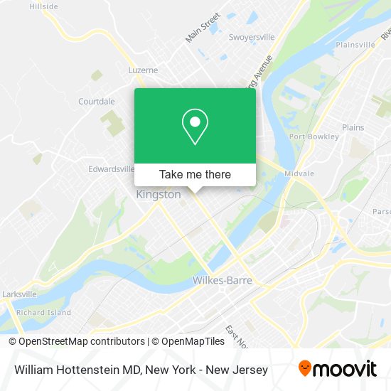 Mapa de William Hottenstein MD