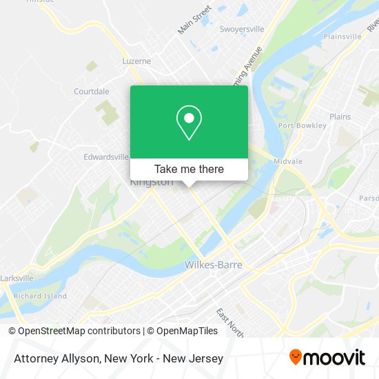 Mapa de Attorney Allyson