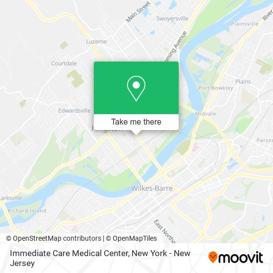 Immediate Care Medical Center map