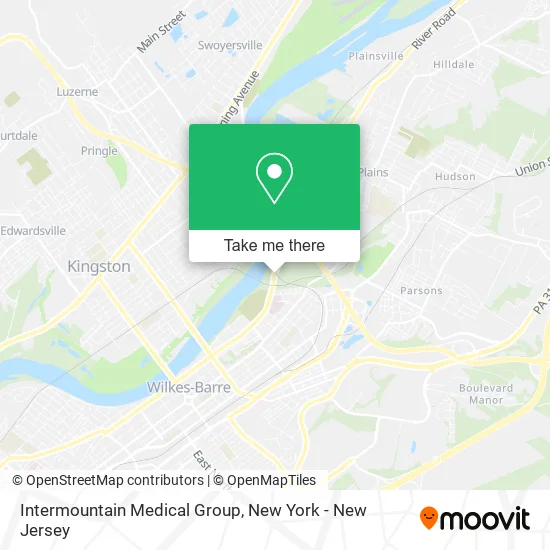 Intermountain Medical Group map