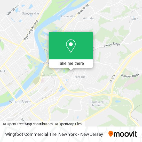 Mapa de Wingfoot Commercial Tire