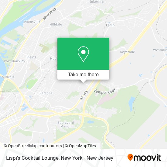 Mapa de Lispi's Cocktail Lounge