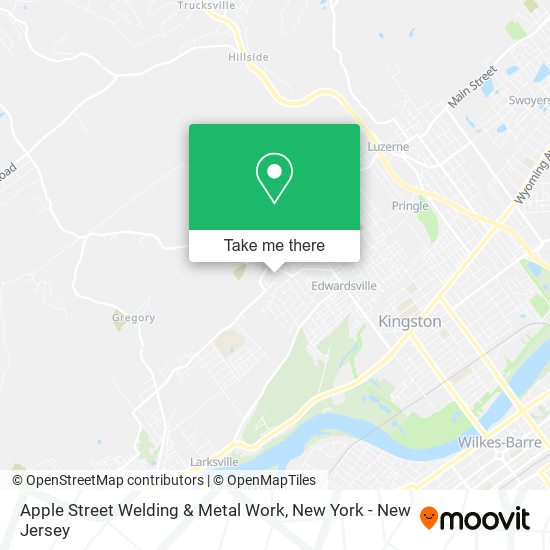 Mapa de Apple Street Welding & Metal Work