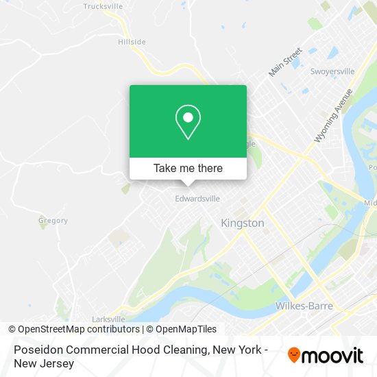 Poseidon Commercial Hood Cleaning map