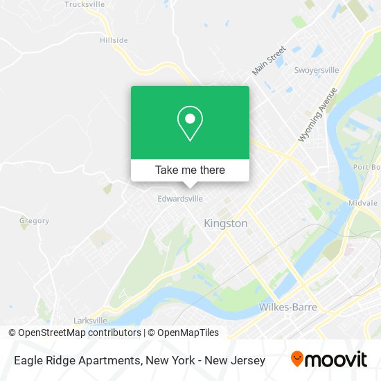 Mapa de Eagle Ridge Apartments