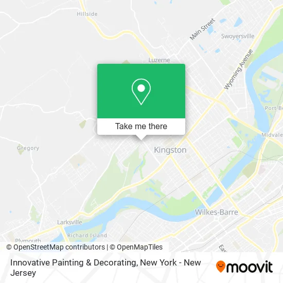 Innovative Painting & Decorating map