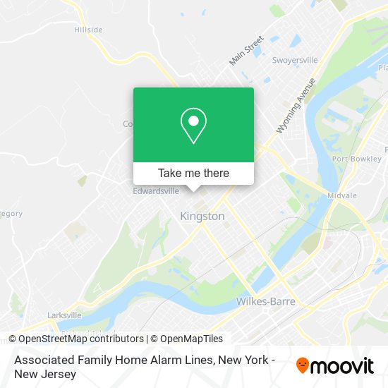 Mapa de Associated Family Home Alarm Lines