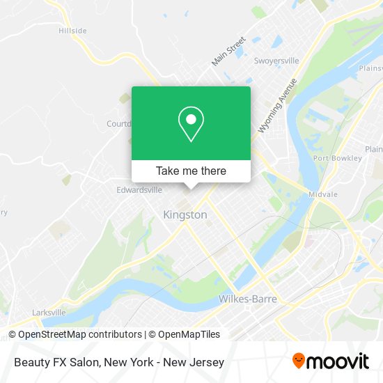 Mapa de Beauty FX Salon