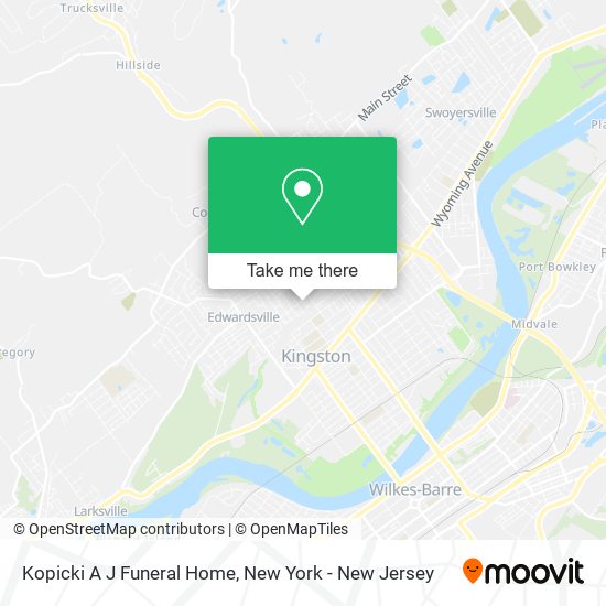 Kopicki A J Funeral Home map