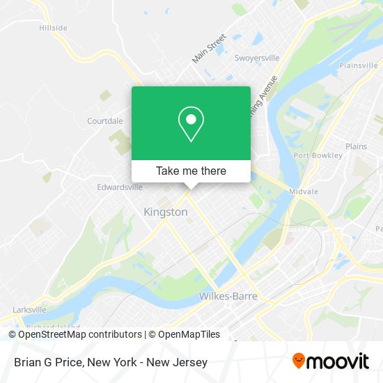 Brian G Price map