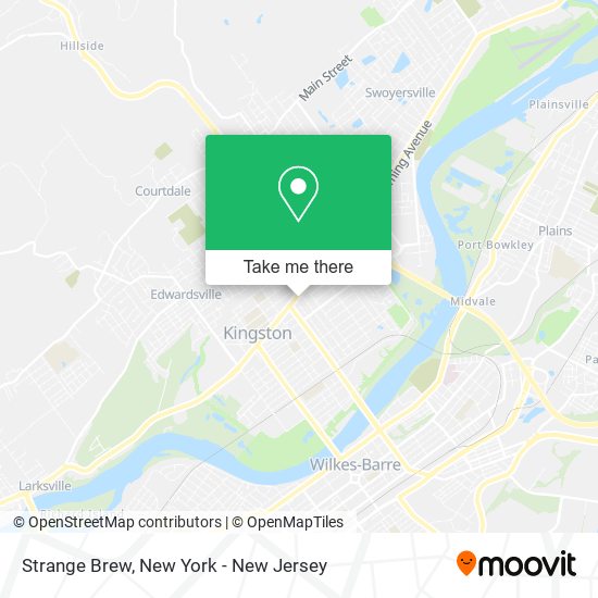 Mapa de Strange Brew