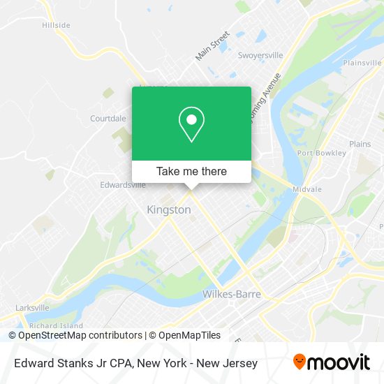 Mapa de Edward Stanks Jr CPA