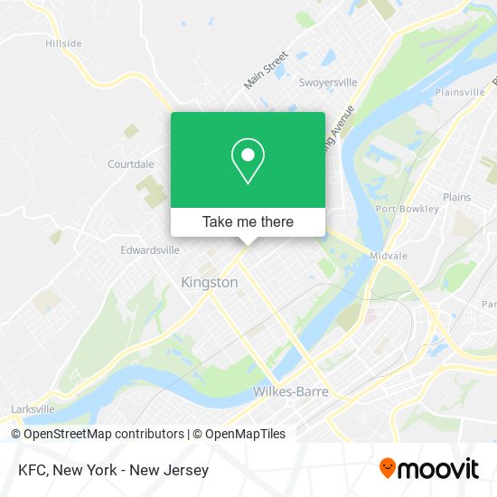 KFC map