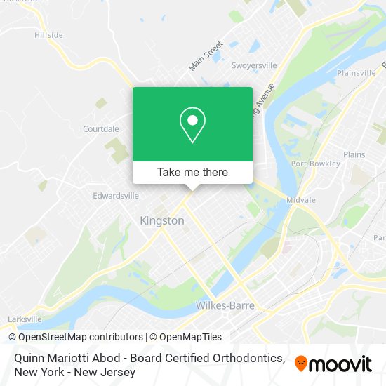 Quinn Mariotti Abod - Board Certified Orthodontics map