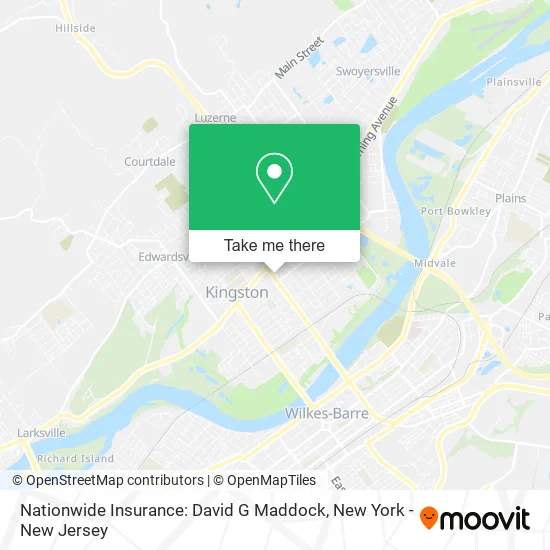 Nationwide Insurance: David G Maddock map