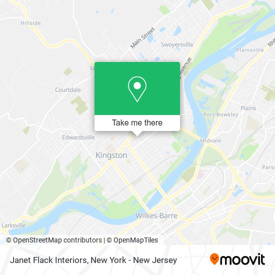 Mapa de Janet Flack Interiors