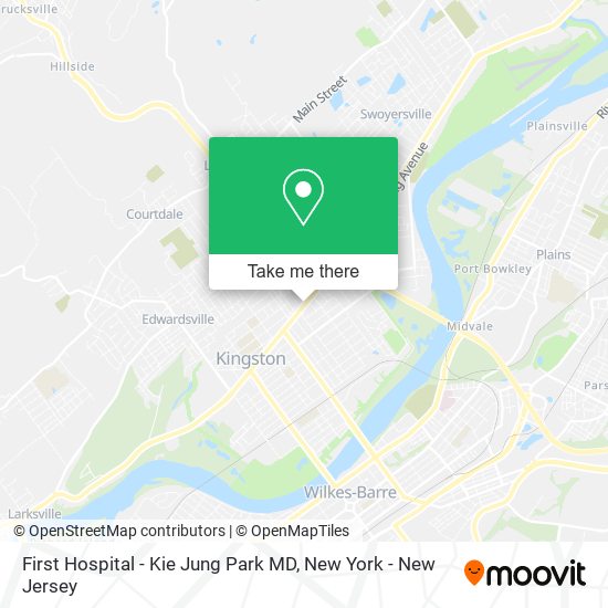 First Hospital - Kie Jung Park MD map