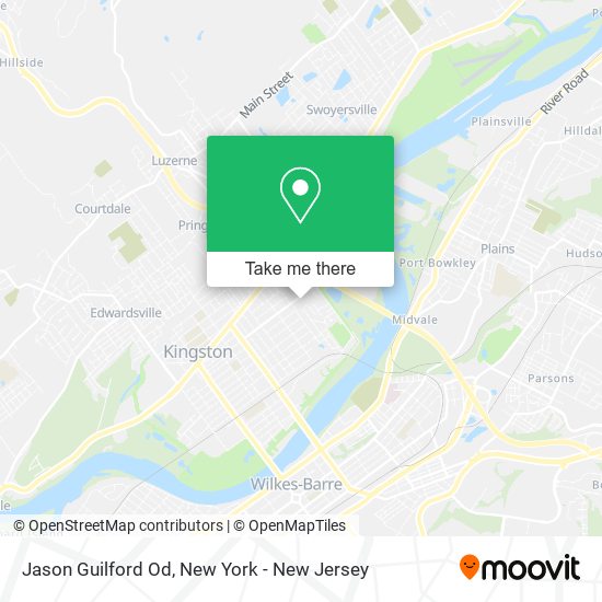 Mapa de Jason Guilford Od