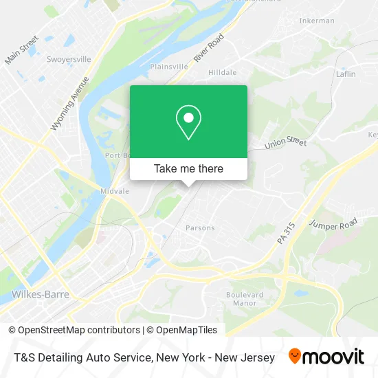 T&S Detailing Auto Service map