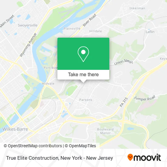 True Elite Construction map