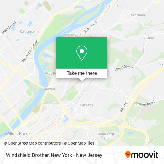 Mapa de Windshield Brother