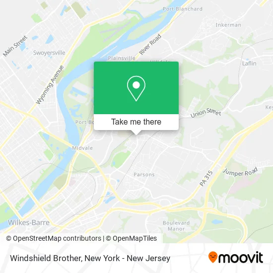 Windshield Brother map