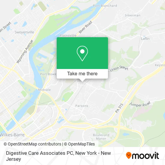 Digestive Care Associates PC map
