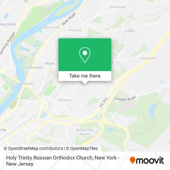 Holy Trinity Russian Orthodox Church map