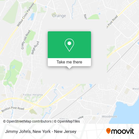 Mapa de Jimmy John's