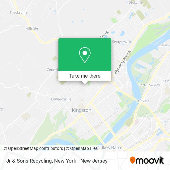 Jr & Sons Recycling map