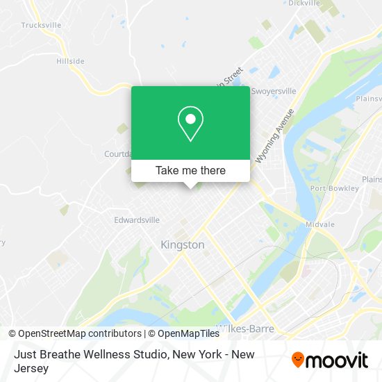Mapa de Just Breathe Wellness Studio