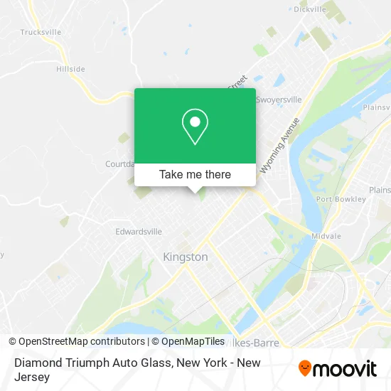 Diamond Triumph Auto Glass map